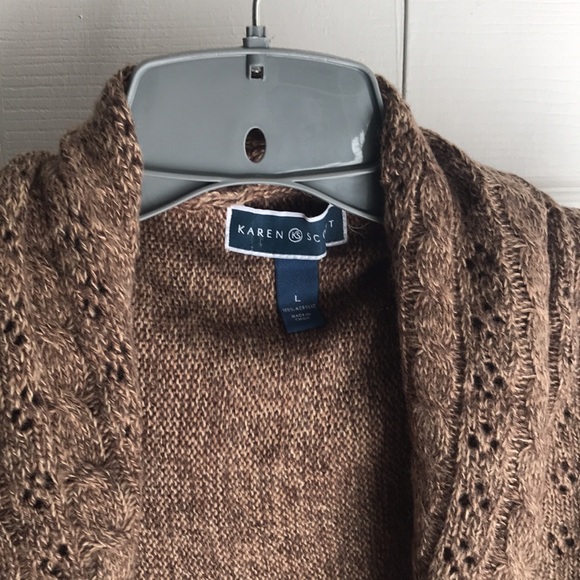 Karen Scott Tweed SWEATER 💕. Large - Picture 2 of 3